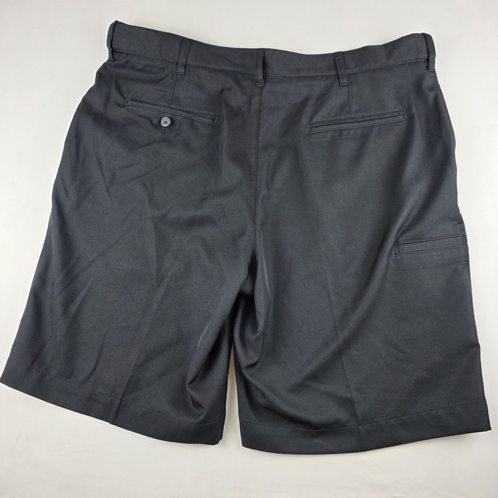 PGA Tour Men's Size 38 Chino Golf Shorts Black Polyester SA3469 4 pocket - Picture 8 of 14